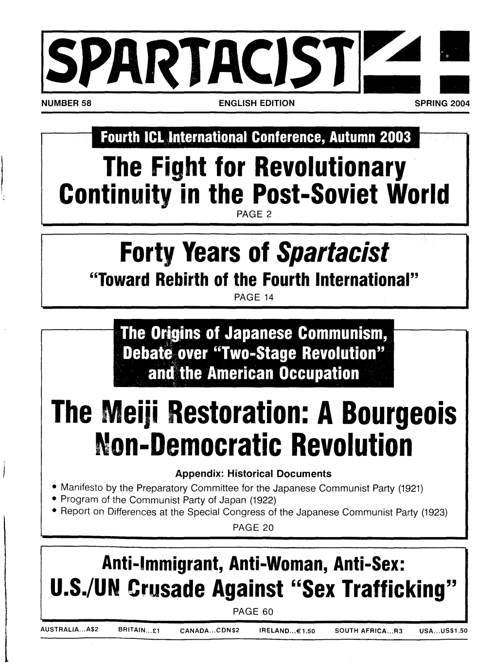 The Meiji Restoration: Abourgeois Non-Democratic Revolution