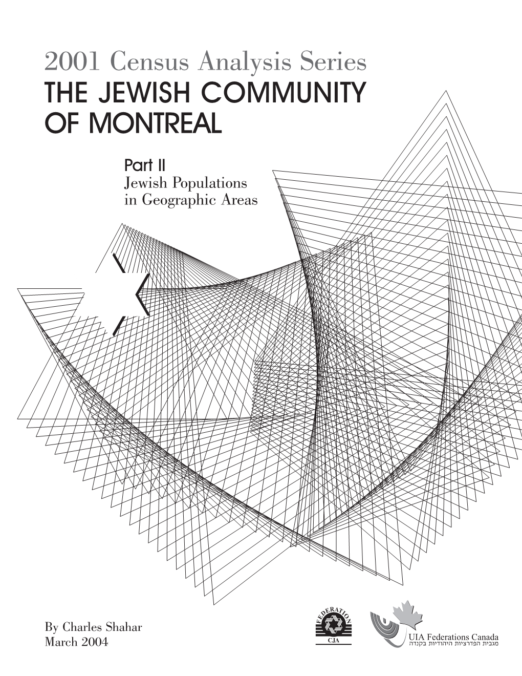 Census Analysis Series Jewish Populations in Geographic Areas