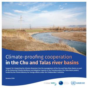 Climate-Proofing Cooperation in the Chu and Talas River Basins