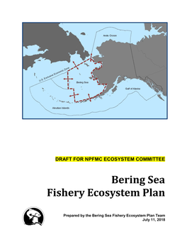 DRAFT Bering Sea Fishery Ecosystem Plan, July 11, 2018 2 5.4.8 Providing for Sustained Participation of Fishing Communities