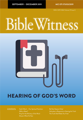 Hearing of God's Word