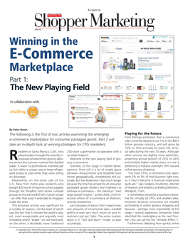 E-Commerce Marketplace Part 1: the New Playing Field