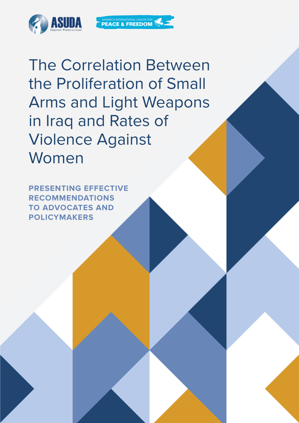 The Correlation Between the Proliferation of Small Arms and Light Weapons in Iraq and Rates of Violence Against Women