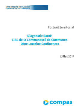 Portrait Territorial Diagnostic Santé CIAS De La Communauté De