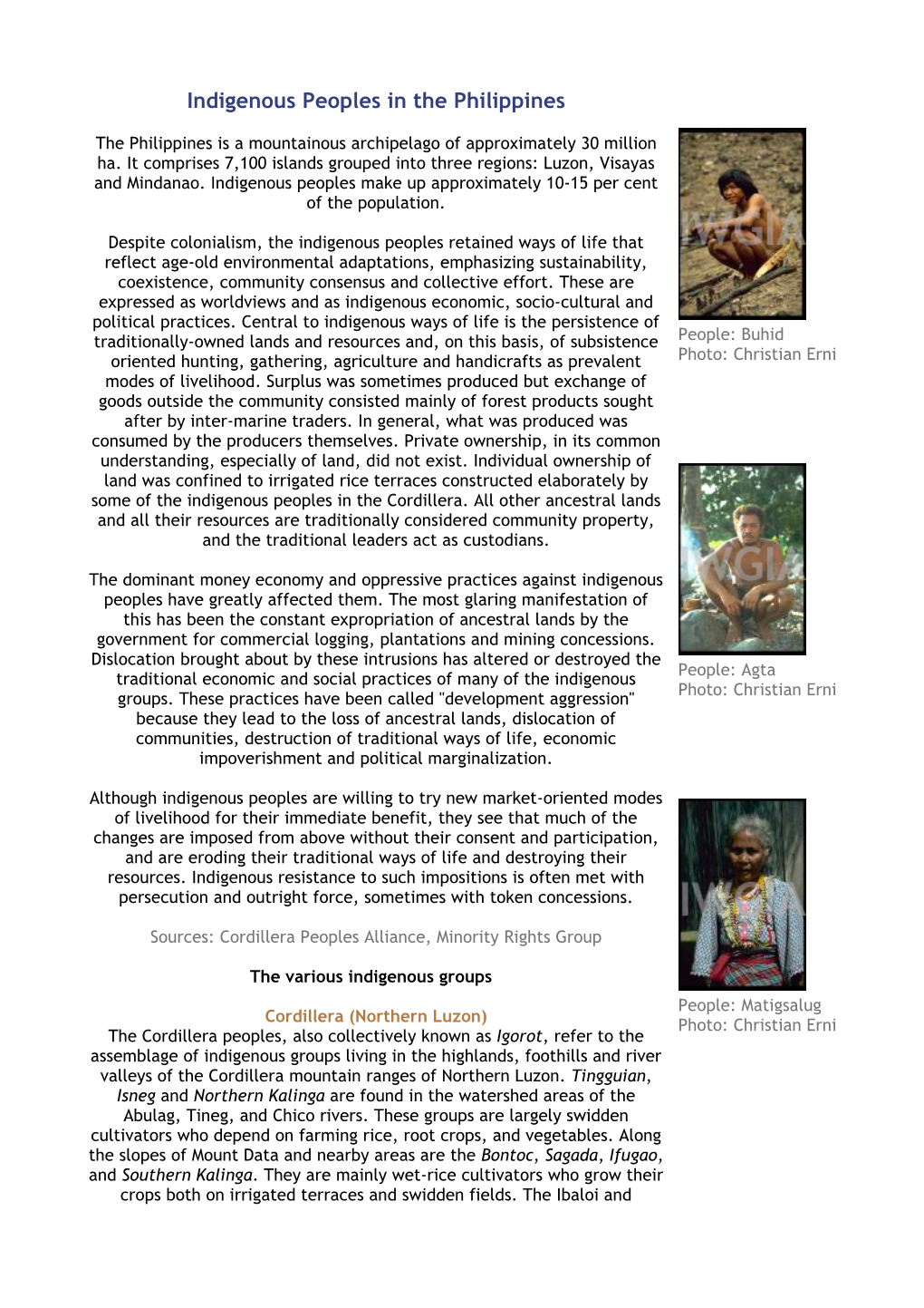 research abstract about indigenous peoples in the philippines