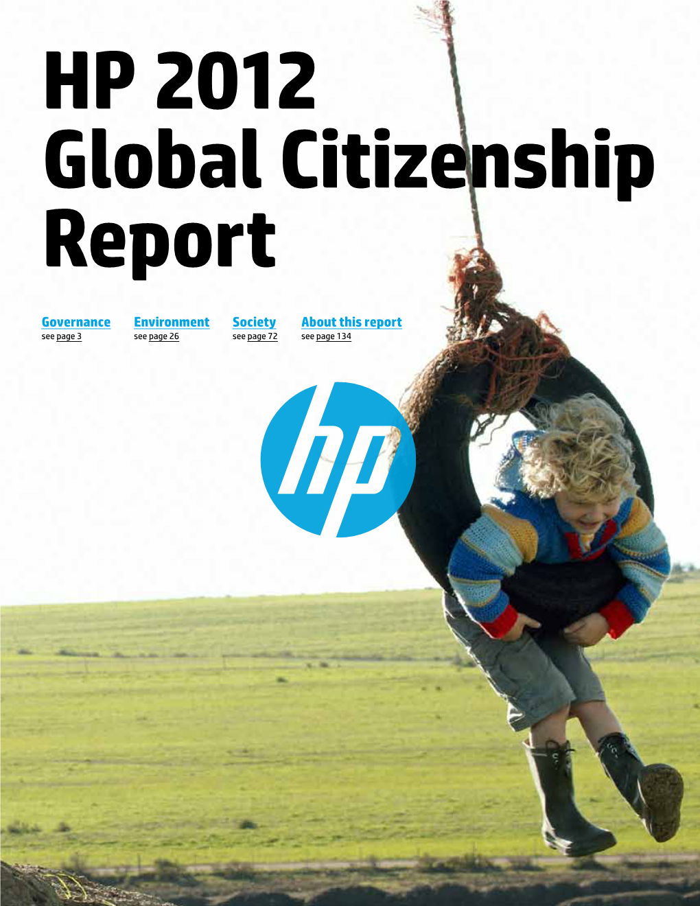 HP 2012 Global Citizenship Report HP 2012 Global Citizenship Report