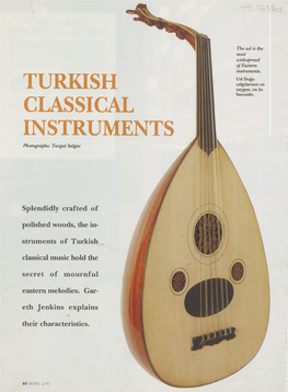 Turkish Classical Instruments