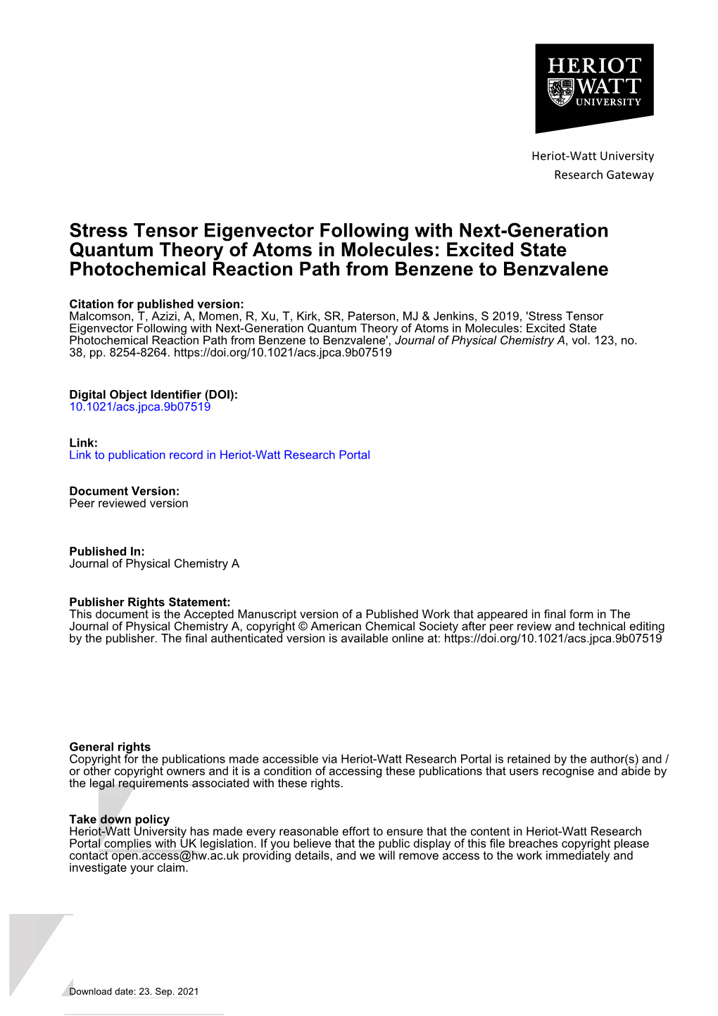 Stress Tensor Eigenvector Following with Next-Generation