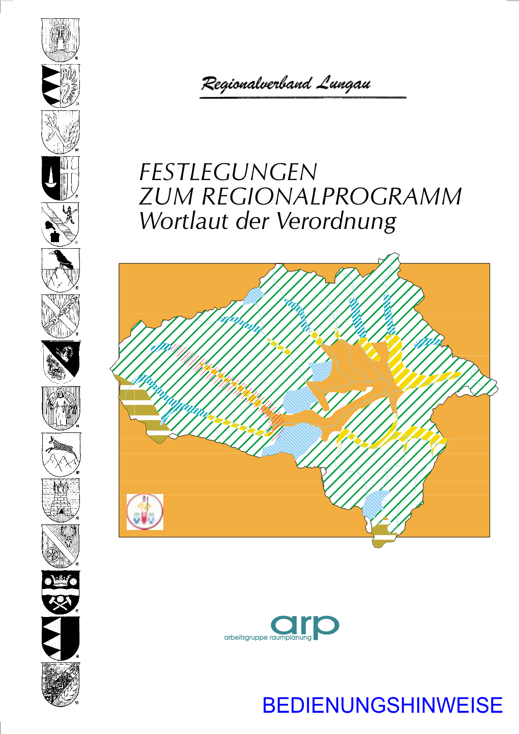 FESTLEGUNGEN ZUM REGIONALPROGRAMM Wortlaut Der Verordnung