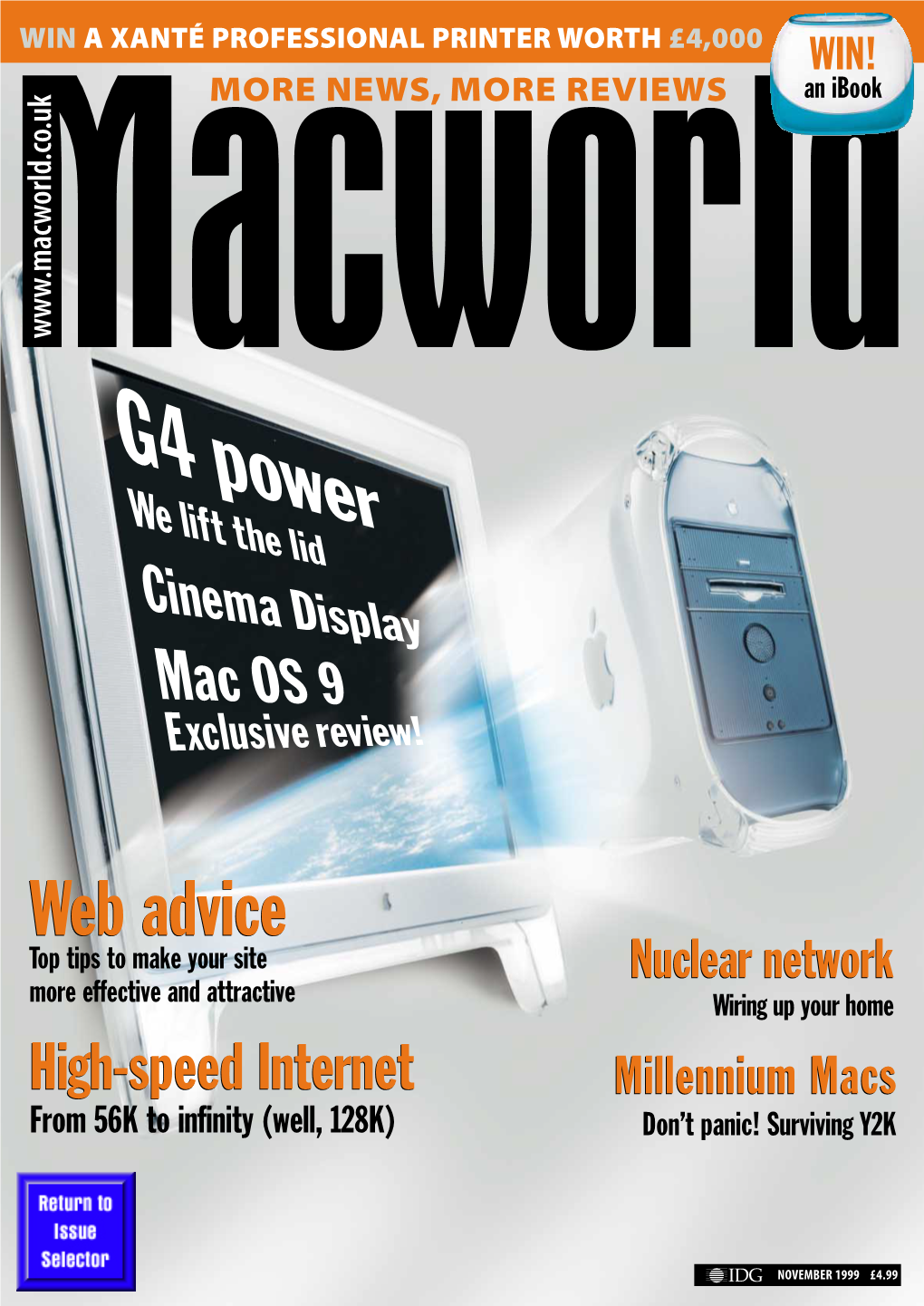 Macworld NOVEMBER 1999 Macworld NOVEMBER 1999 5 Contacts