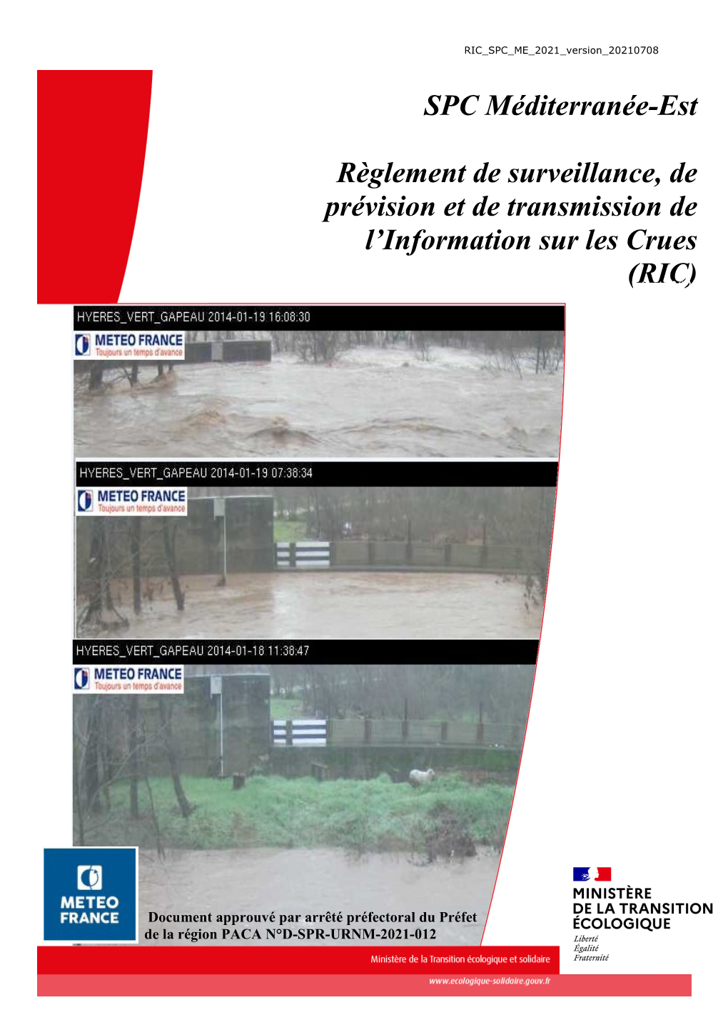 Le Règlement D'information Sur Les Crues Du SPC (Pdf)