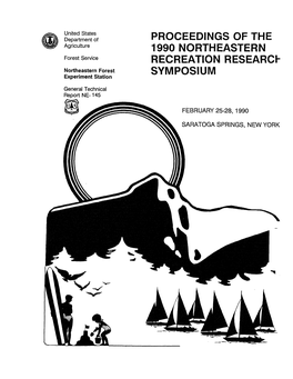 Proceedings of the 1990 Northeastern Recreation Research Symposium
