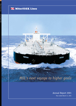 MOL's Next Voyage to Higher Goals