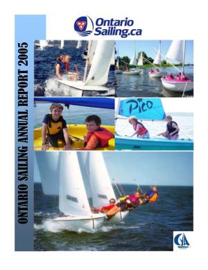 Ontario Sailing Annual Report 2005 Ontario