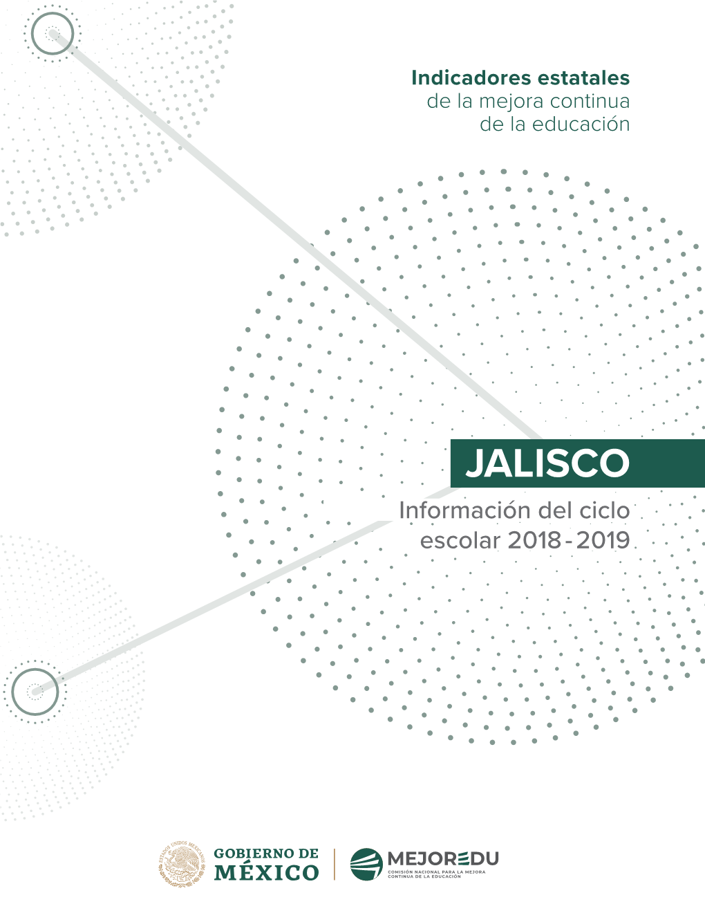 JALISCO Información Del Ciclo Escolar 2018 - 2019 Indicadores Estatales De La Mejora Continua De La Educación