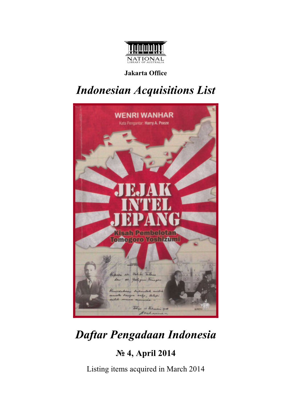 Indonesian Acquisitions List Daftar Pengadaan Indonesia