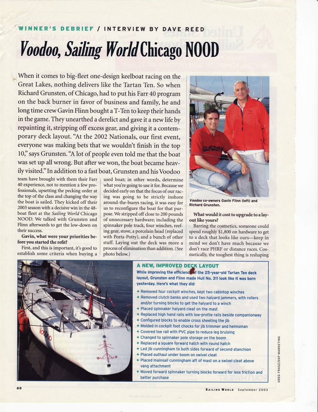 Yoodoo, Sailing Wwldchicago N00D