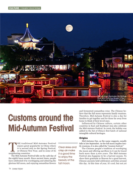 Customs Around the Mid-Autumn Festival
