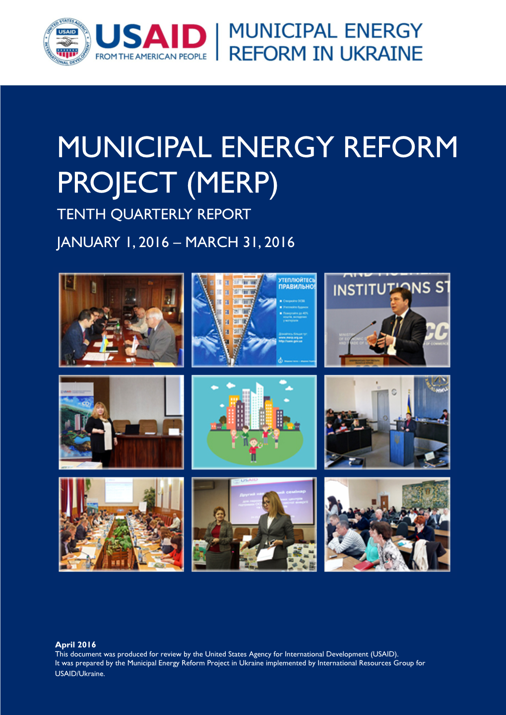 Municipal Energy Reform Project (Merp)