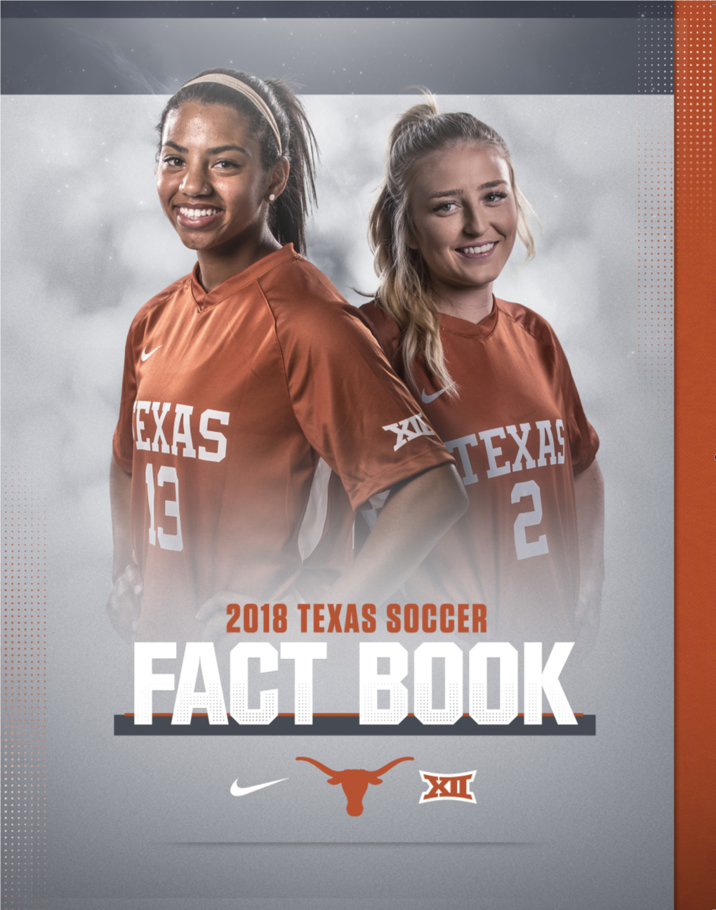 2018 Texas Soccer Fact Book