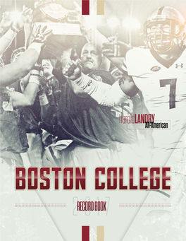 2017 Boston College Football Media Guide