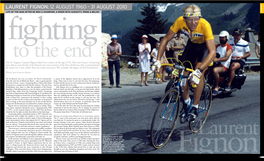 Laurent Fignon: Fignon: Laurent Life of the Man After He Was a Champion