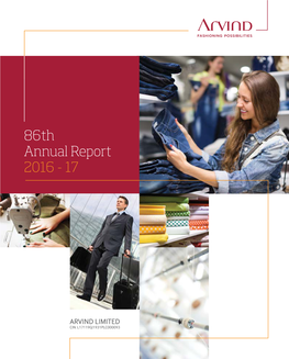 86Th Annual Report 2016 - 17