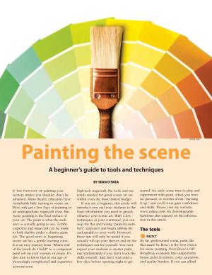 Painting the Scene a Beginner’S Guide to Tools and Techniques