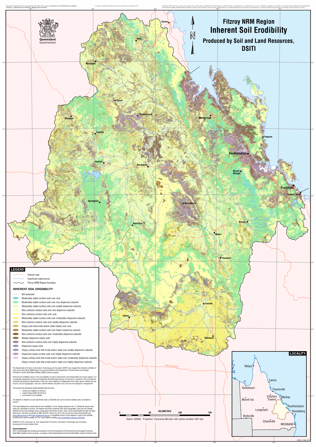 Inherent Soil Erodibility