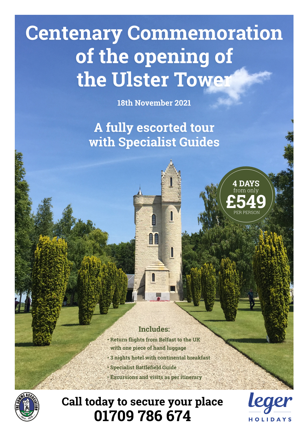 Centenary Commemoration of the Opening of the Ulster Tower