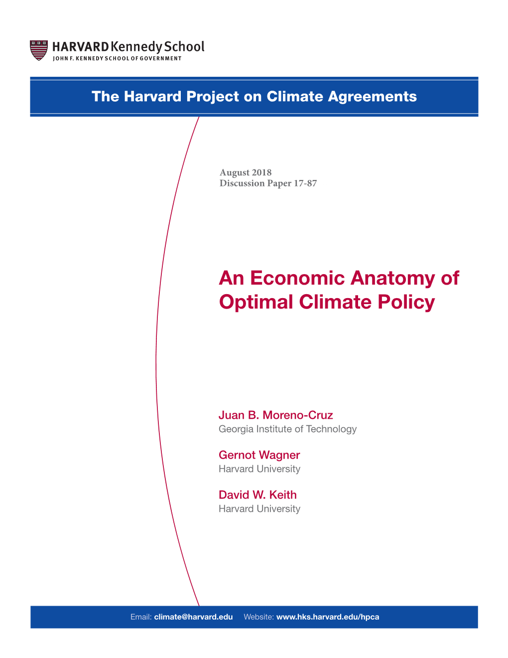 An Economic Anatomy of Optimal Climate Policy
