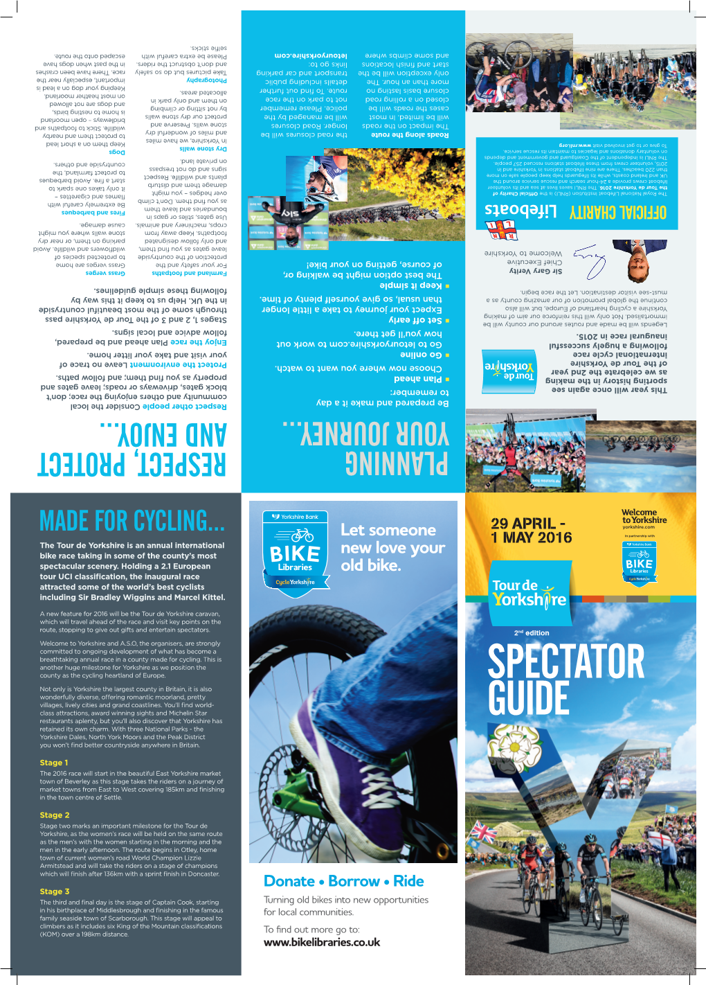 Tour De Yorkshire Has Produced a Spectator Guide