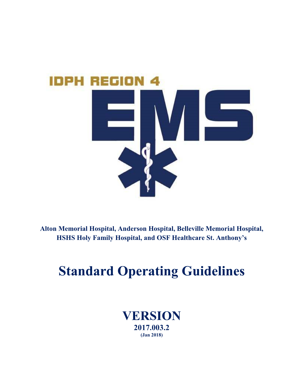 Standard Operating Guidelines