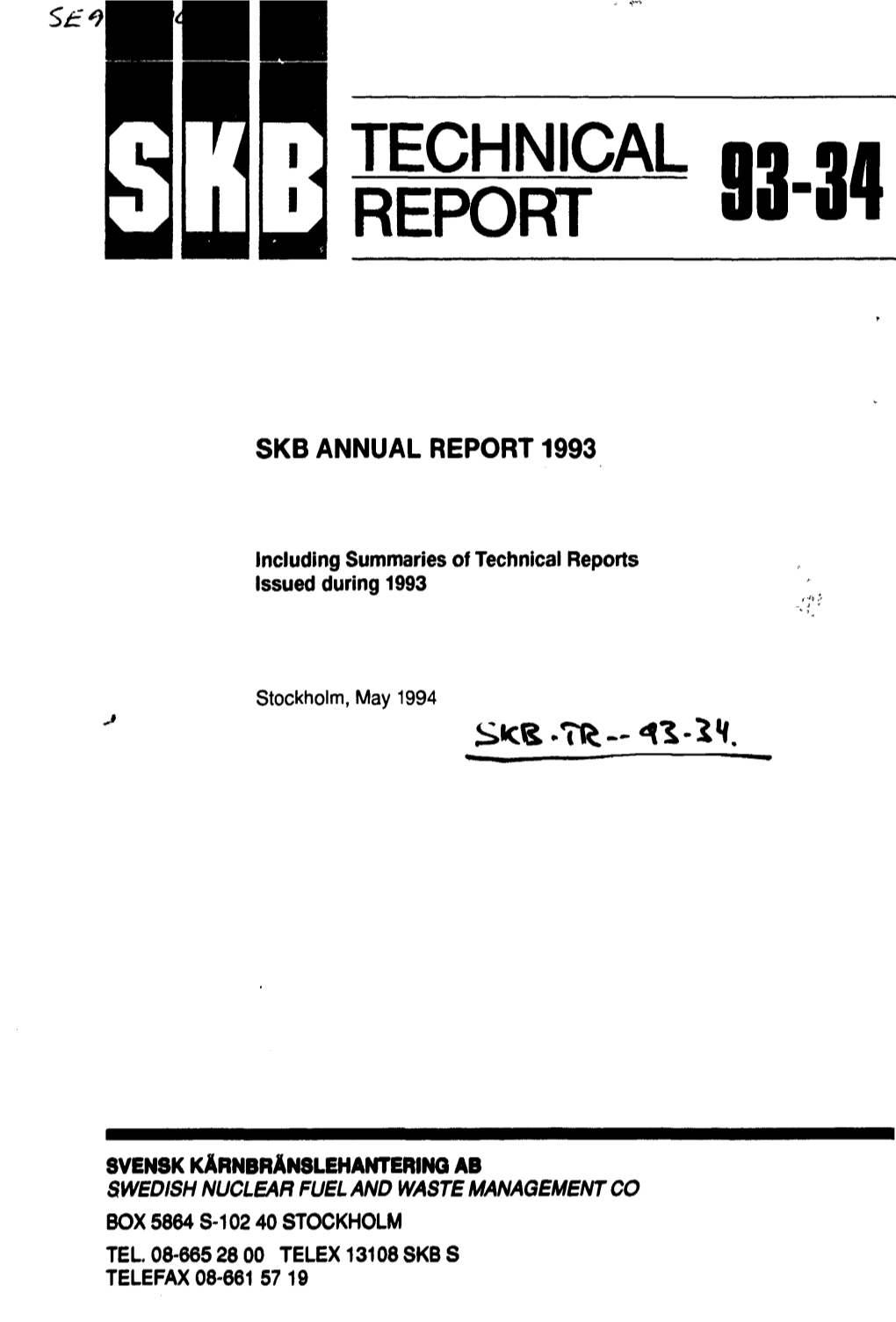 Technical Report 93-34