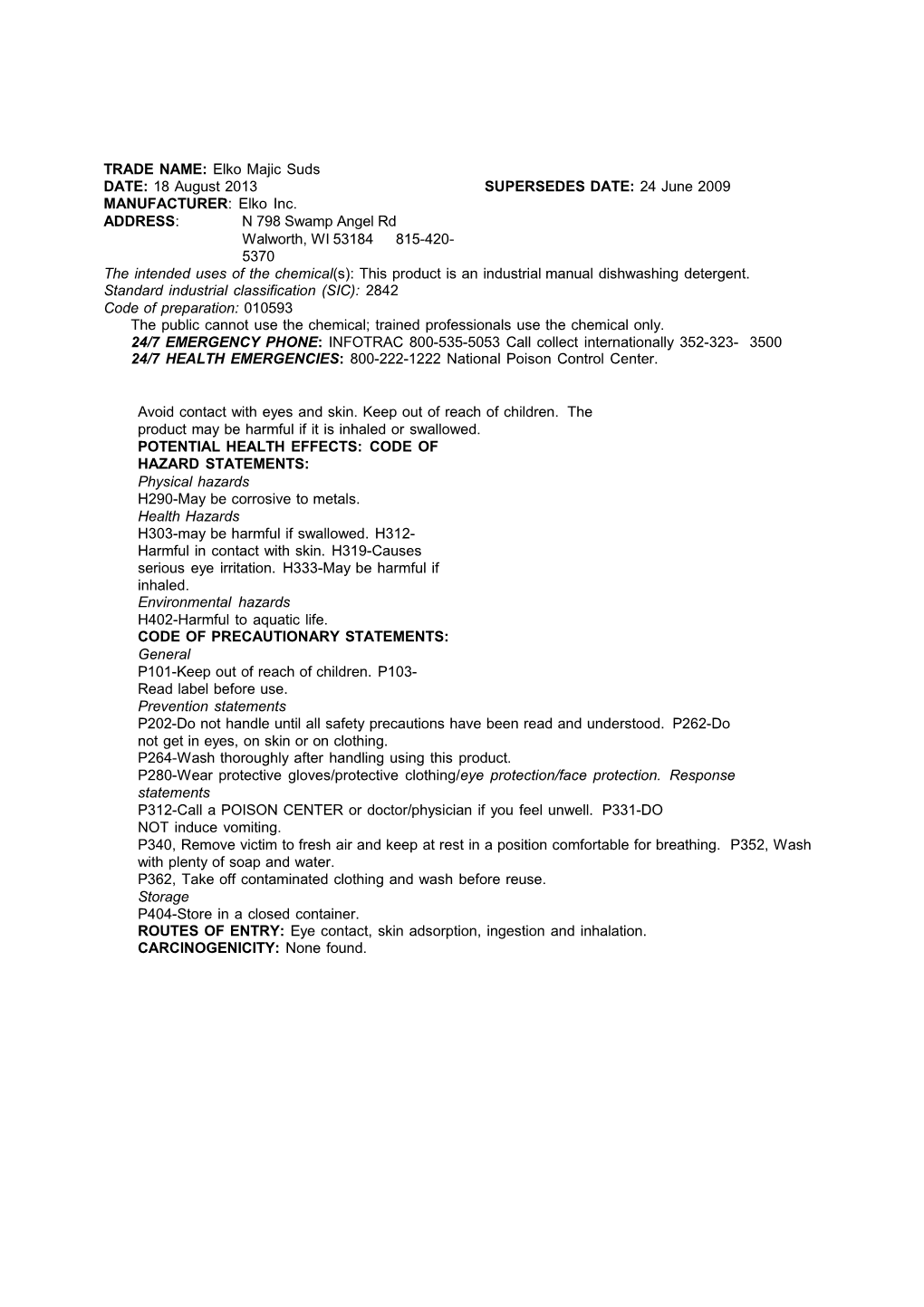 2013 SDS Liquid Majic Suds 1 (2)