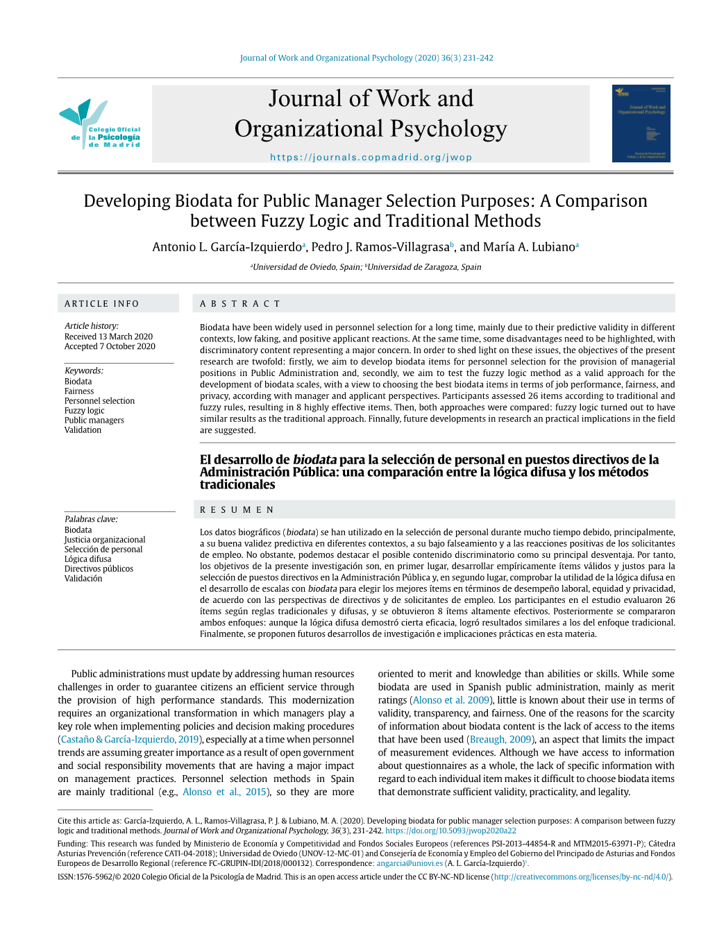 A Comparison Between Fuzzy Logic and Traditional Methods Antonio L