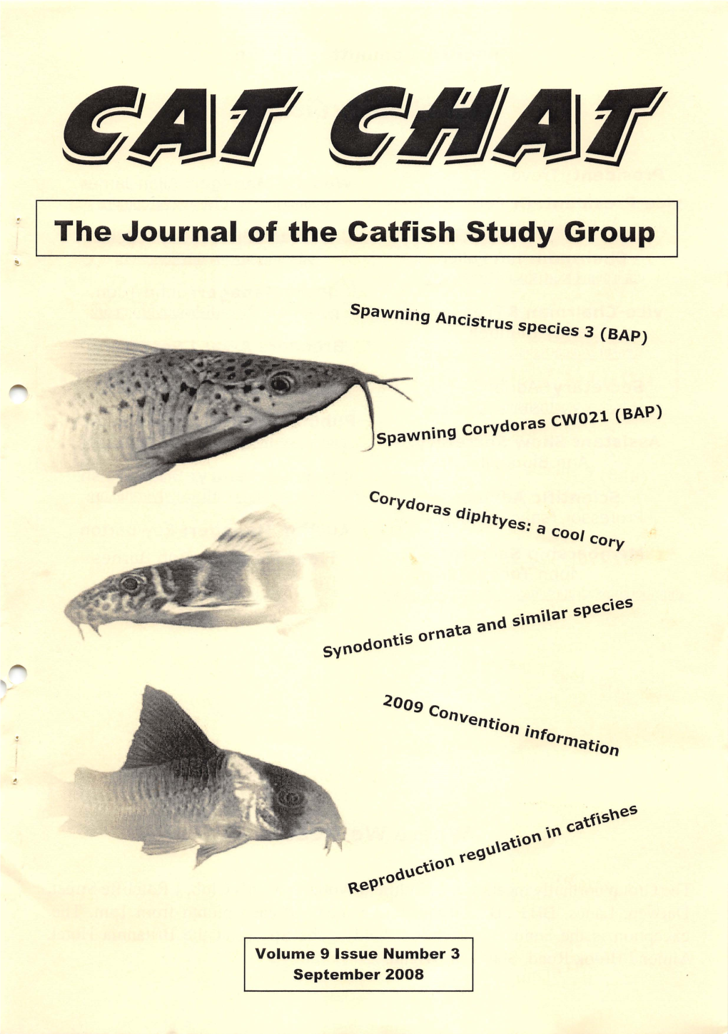 The Journal of the Catfish Study Group