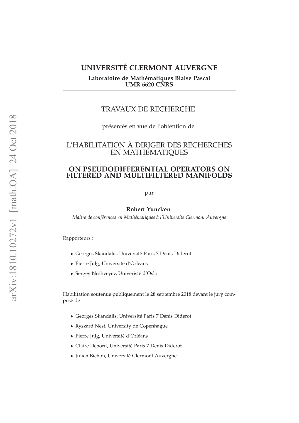 On Pseudodifferential Operators on Filtered and Multifiltered Manifolds