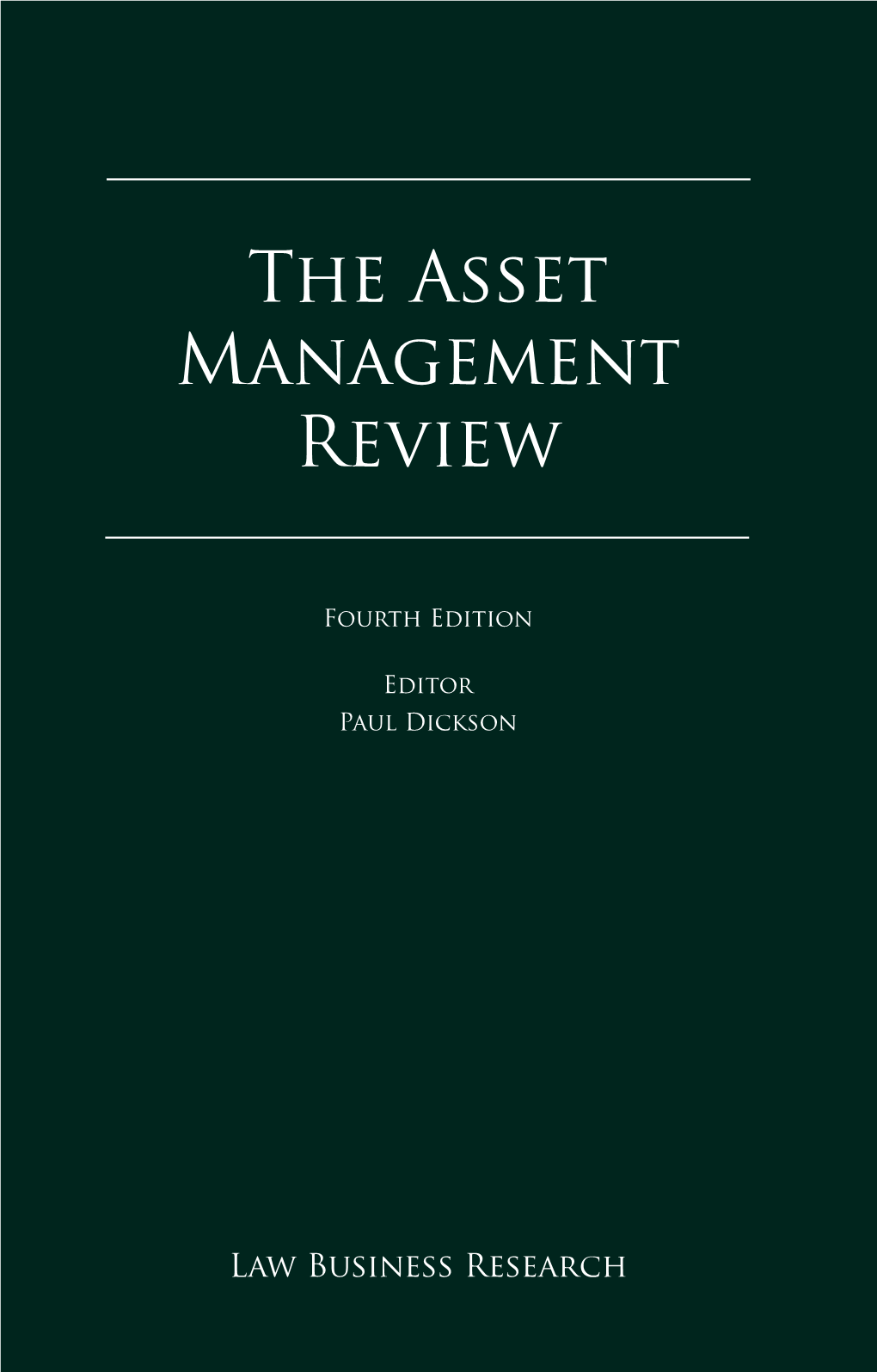 The Asset Management Review; Chapter 18, Japan