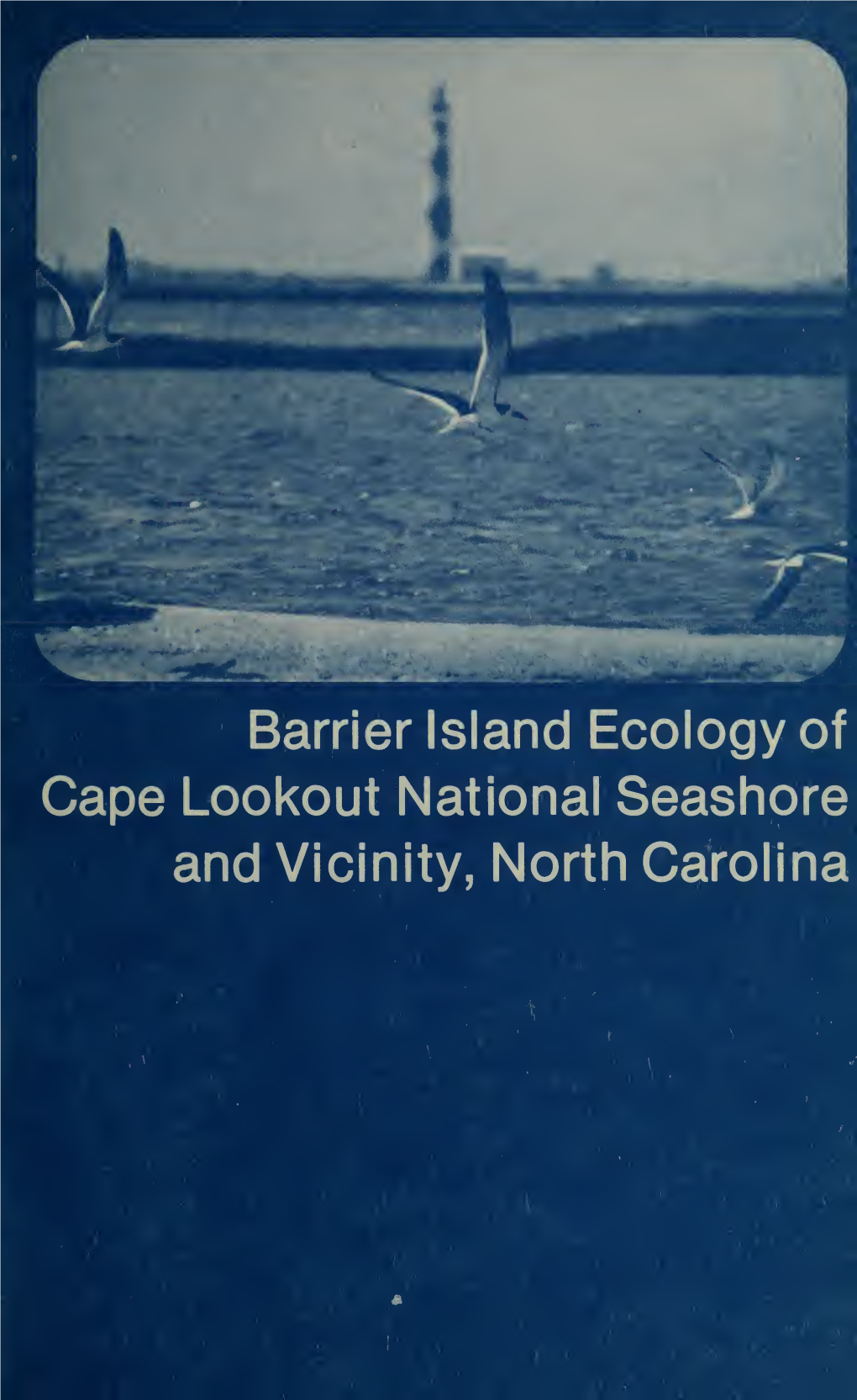 Barrier Island Ecology of Cape Lookout National Seashore and Vicinity, North Carolina