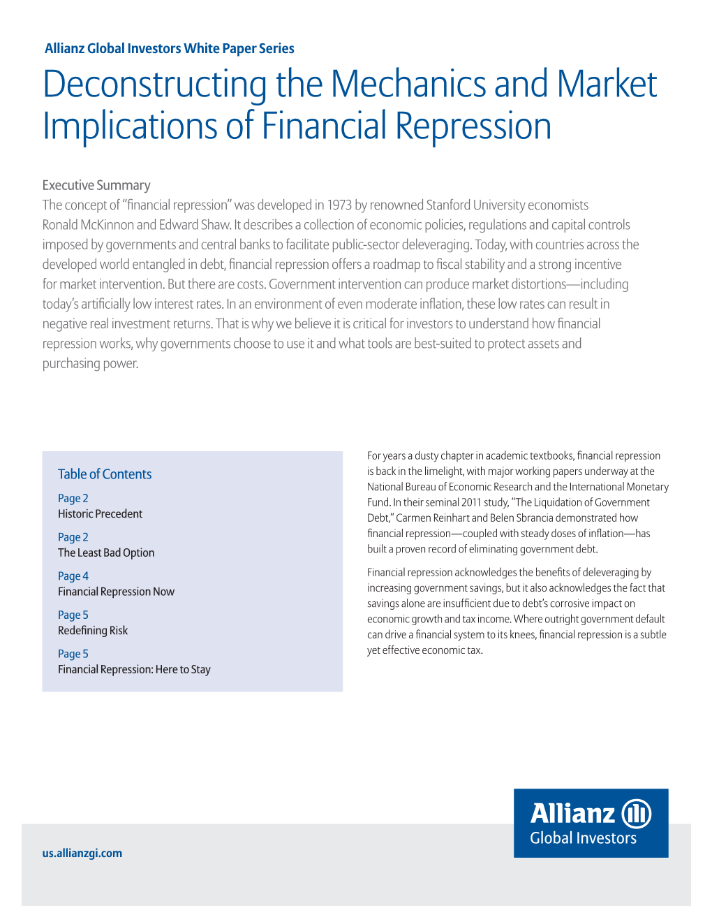 Deconstructing the Mechanics and Market Implications of Financial Repression