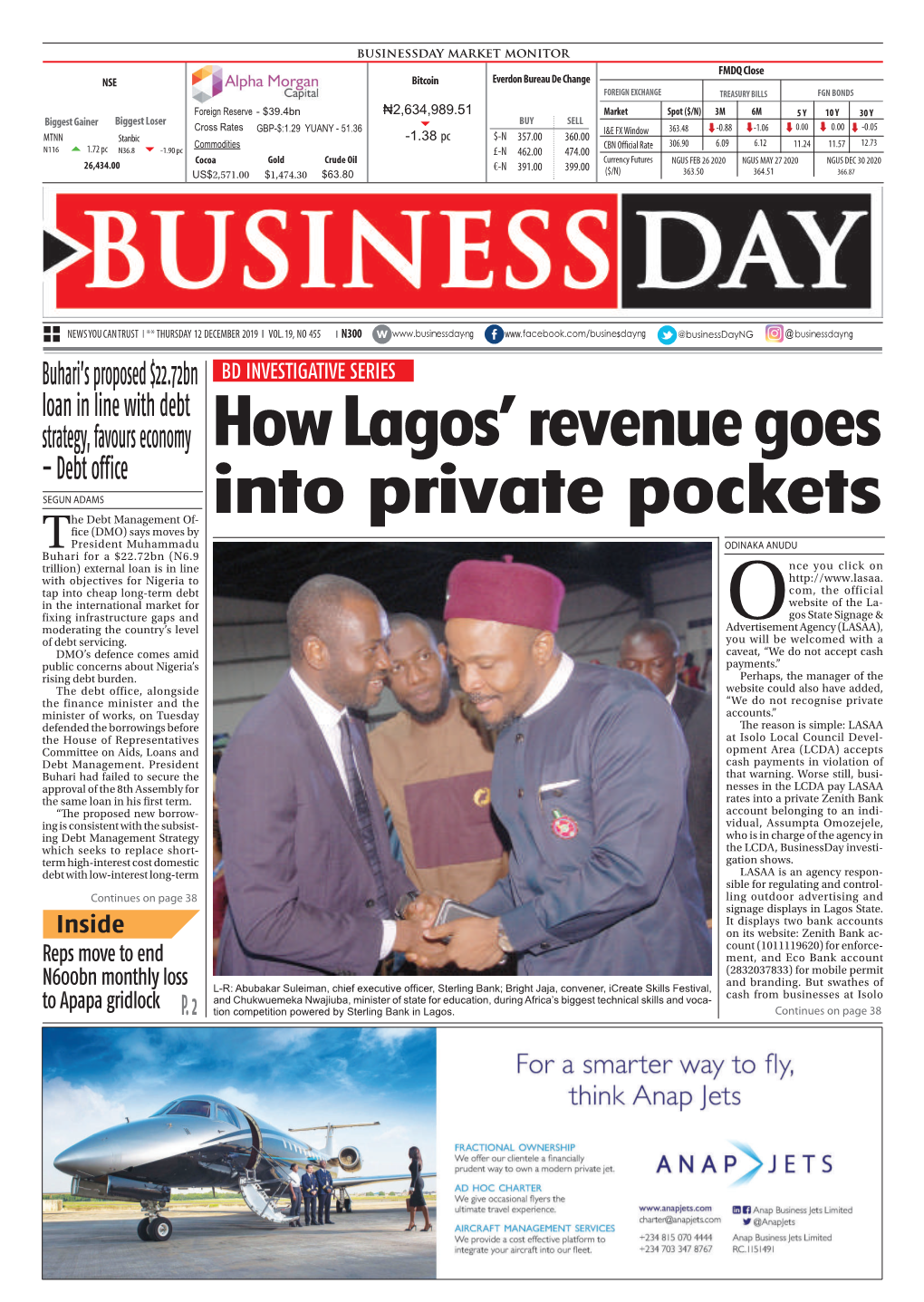 How Lagos' Revenue Goes Into Private Pockets