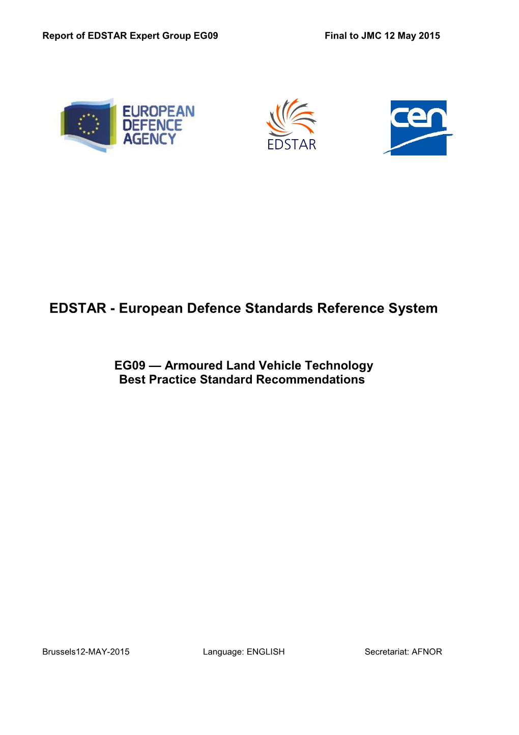 European Defence Standards Reference System