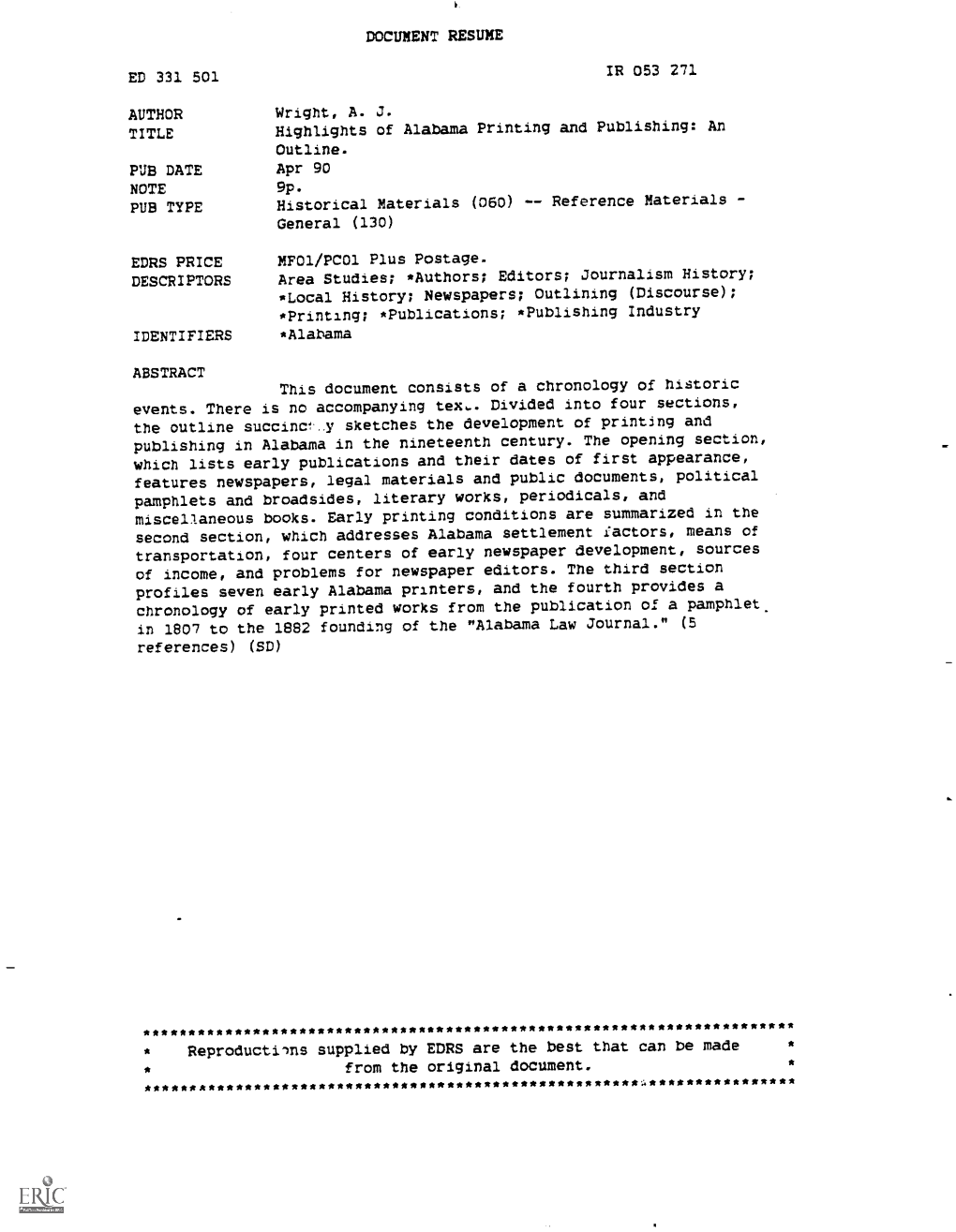 Page 1 DOCUMENT RESUME ED 331 501 IR 053 271 AUTHOR