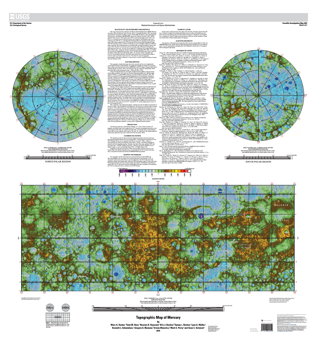 Scientific Investigations Map 3404 Sheet 2