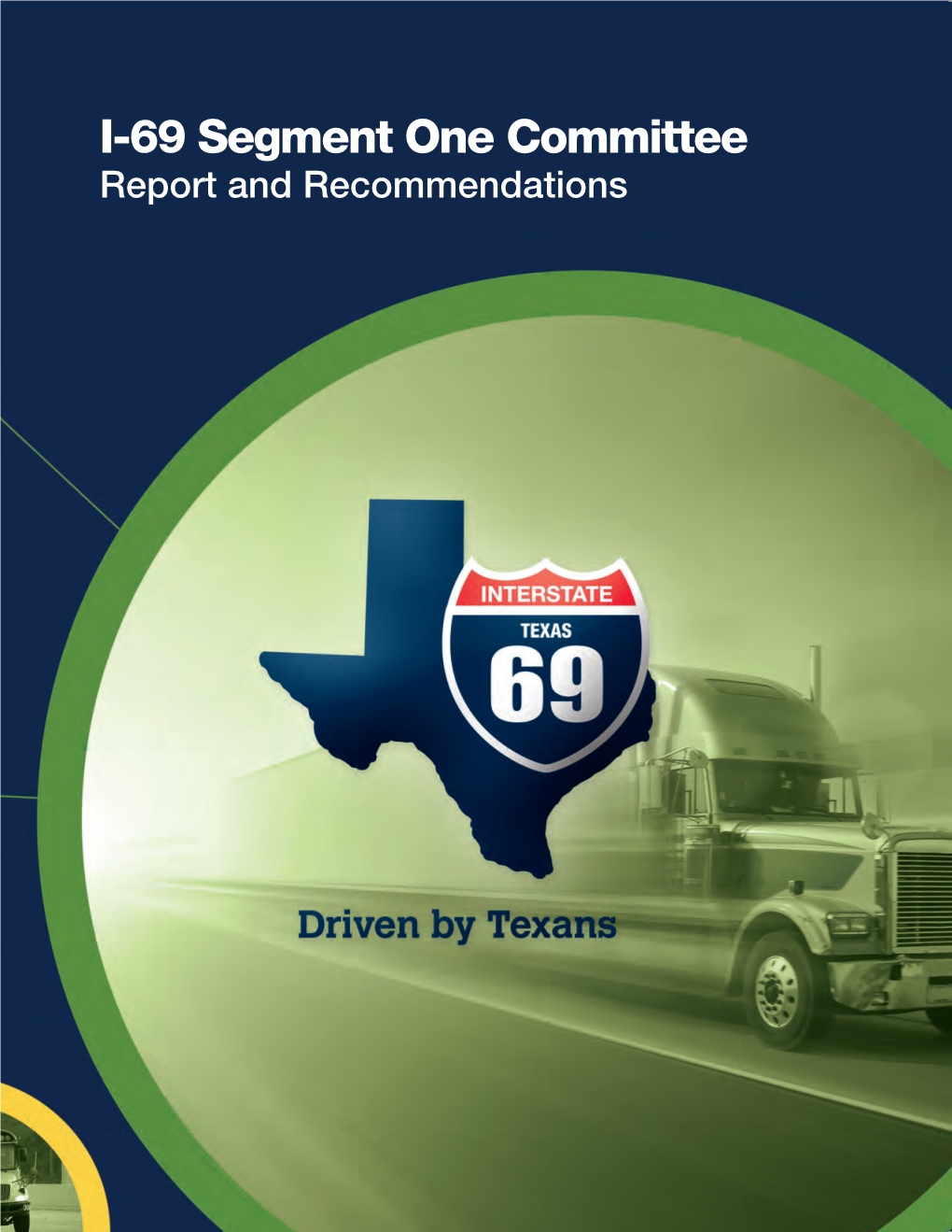 I-69 Segment One Committee Report and Recommendations