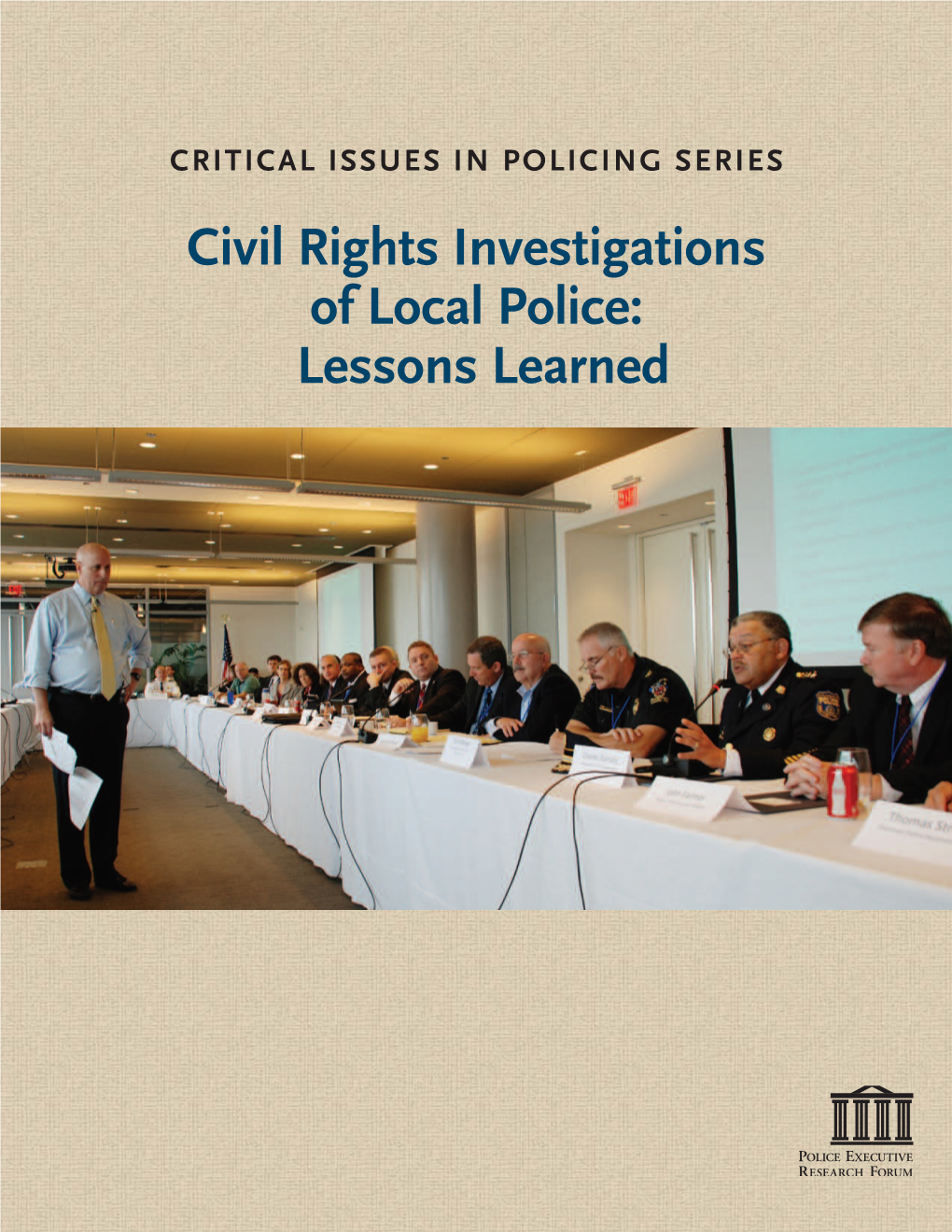 Civil Rights Investigations of Local Police