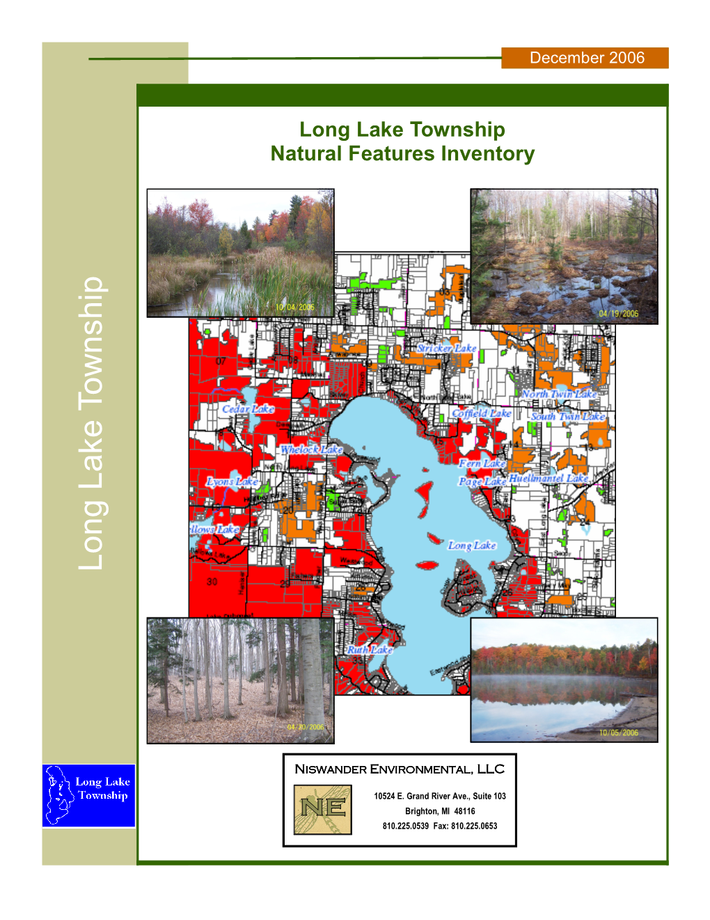 Natural Features Inventory Long Lake Township Township Long Lake