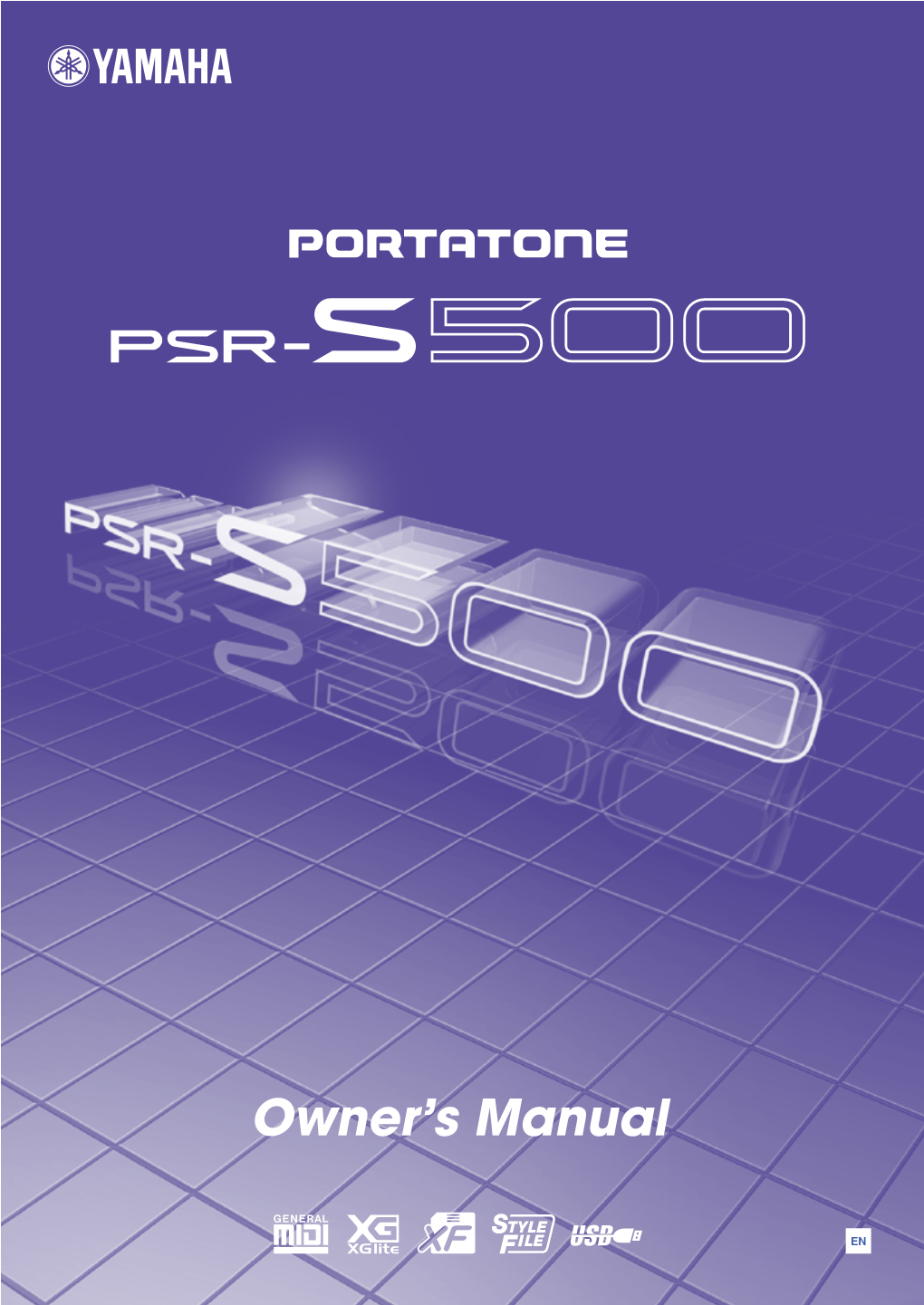 PSR-S500 Owner's Manual