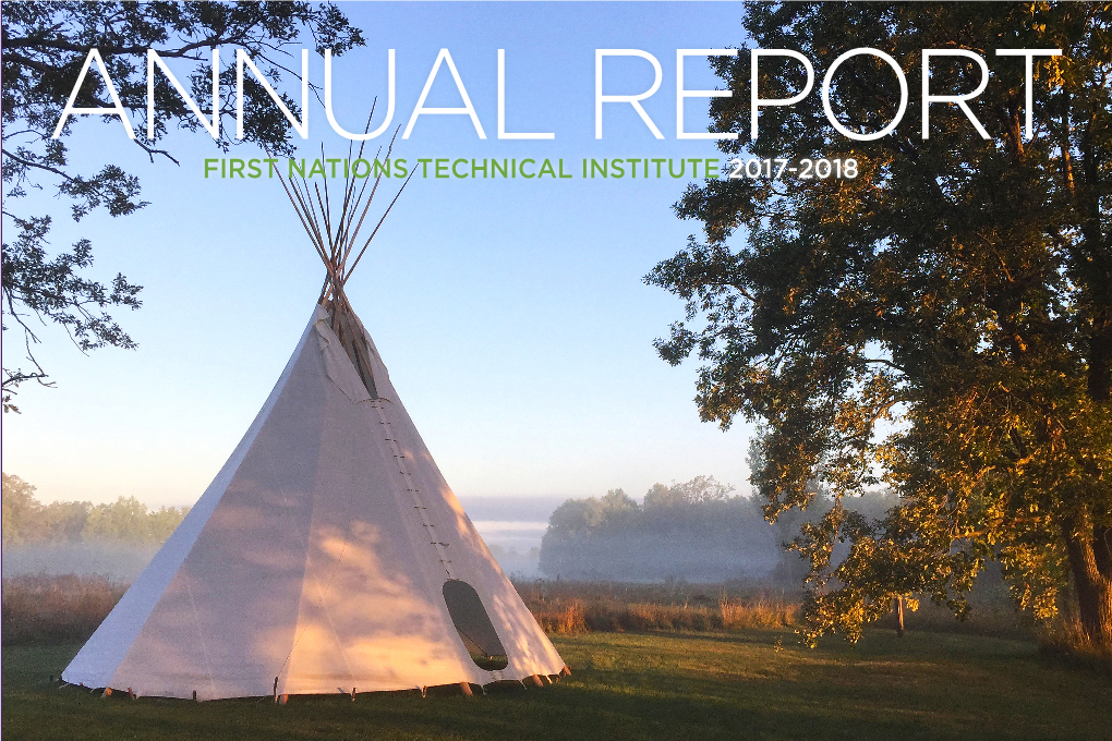 First Nations Technical Institute 2017-2018